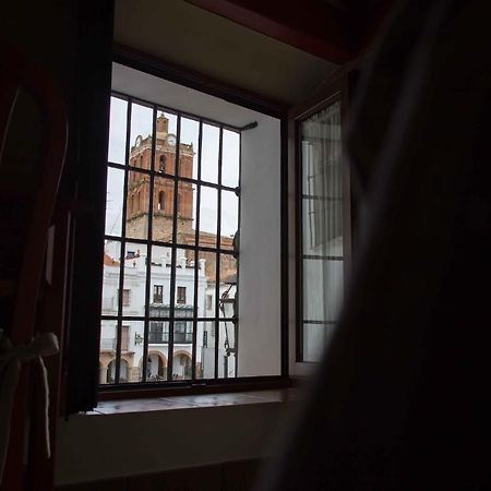 Hotel Plaza Grande Zafra Buitenkant foto