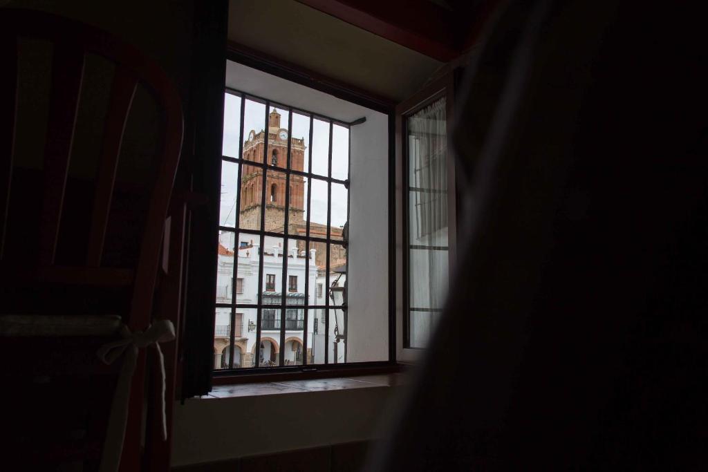 Hotel Plaza Grande Zafra Buitenkant foto